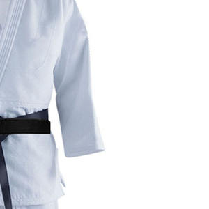 Logotipo personalizado Jiu Jitsu brasileño Gi BJJ Set Equipo de entrenamiento elástico duradero para adultos Jóvenes Posición frontal Judo MMA Uniforme Traje - Product Image 6