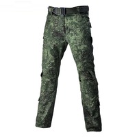Ensemble de vêtements tactiques pour hommes, camouflage personnalisable, respirant, imperméable, veste ignifuge, t-shirt, chasse