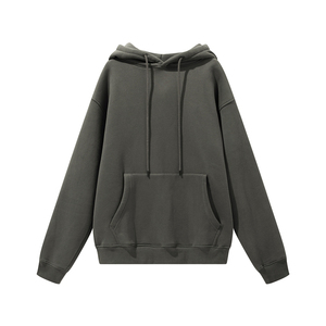 Hoodie for Man High Quality Cotton Terry Oversize Hoodie Streetwear <b>Thick</b> <b>Fleece</b> Drop Shoulder Men Hoodies Comfortable 2025 - Product Image 6