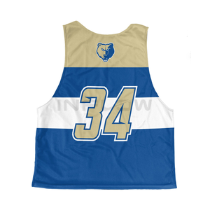Pinnies Top Lacrosse Filles Uniforme Ensemble Avec Matériau Personnalisé Logo Conception Style Taille Avec Qualité Football Américain Uniforme - Product Image 2