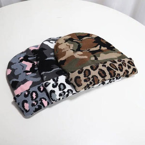 100% laine bonnet chapeau pour grosses têtes respirant chaud confortable tricoté coupe-vent imperméable voyage impression numérique lettre - Product Image 6