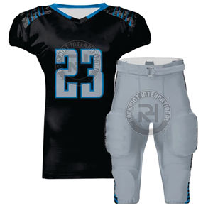 Conjunto de Uniforme de Pantalones y Camiseta de Fútbol Americano para Hombre, Tejido Transpirable de Secado Rápido para Entrenamiento Deportivo en Equipo - Product Image 6