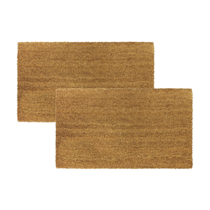 Alfombrillas de puerta de fibra de coco hechas a mano tradicionales ecológicas, alfombrilla de bienvenida para mascotas de Vietnam, diseño clásico para una cálida bienvenida, LOGOTIPO PERSONALIZADO - Product Image 1