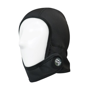 Xilla Black Antibacterial Copper Fiber Knight Hood - Premium Rider Headgear - Product Image 1