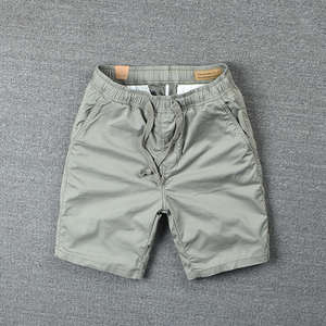 Shorts décontractés personnalisés à la vente, coupe ajustée, tendance, capri, shorts cargo pour hommes, shorts cargo à 6 poches, cordon de serrage, respirant, logo personnalisé - Product Image 2