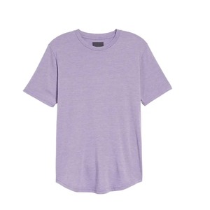 Round Neck Curved <b>Hen</b> <b>T</b> <b>Shirts</b> Wholesale Breathable Soft Bamboo Cotton <b>T</b> <b>Shirts</b> Plain Blank Athletic Gym Workout Tees Bulk - Product Image 5