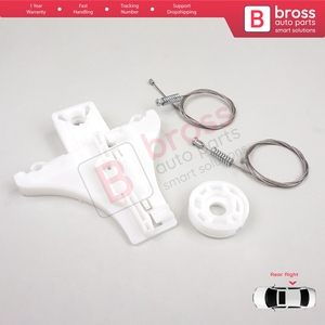 Kit de réparation de lève-vitre arrière droit BWR262 pour Passat B5 B5.5 3B 3BG Superb MK1 B5 3U 3B5839462 - Product Image 3
