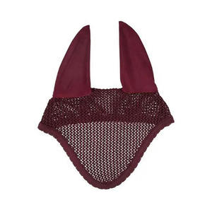Équipement équestre personnalisé de conception OEM Voiles anti-mouches pour chevaux Bonnets d'oreille en maille souple de haute qualité pour les produits d'équitation - Product Image 1