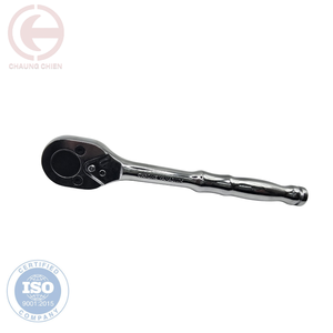 Clé à cliquet en métal finition chromée pour réparation de moto avec double embout impérial pour l'entretien et le démontage des fixations - Product Image 5