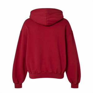 Sudadera con capucha de gran tamaño para hombres y mujeres, sudadera de invierno Unisex con bordado personalizado de algodón francés pesado de alta calidad - Product Image 2