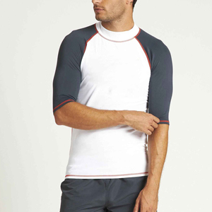 Ropa personalizada Rush Guard Ropa de protección solar Hombres Camisa de compresión Rashguard Hombres Rash Chalecos Rash Guard Best Rash Guards - Product Image 1