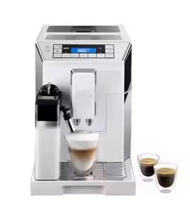 Cafetera inteligente de alta calidad, de acero inoxidable, con control por aplicación y autolimpieza - Product Image 1