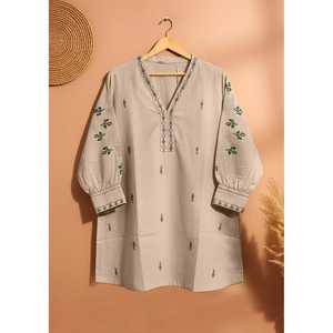 ผ้าปอปลินปักครอสติช Kurti สำหรับตกแต่งเสื้อผ้า - Product Image 3