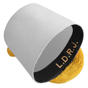 Vente en gros OES Chapeau Fès Blanc pur avec pompon jaune quantité minimale de commande bas Service OEM Qualité supérieure Casquette Fès maçonnique à prix raisonnable - Product Image 4