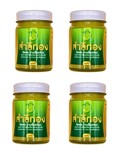 Samleethong บาล์มสมุนไพรดั้งเดิมของไทยสารสกัดจากธรรมชาติที่ทำจาก Phlai Pain ธรรมชาติรองรับกล้ามเนื้อ - Product Image 5