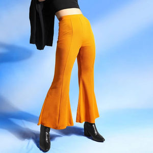 กางเกงขาบานสำหรับผู้หญิงกางเกงระบายอากาศทรงหลวมสำหรับฤดูหนาว - Product Image 5