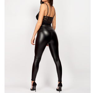 2025 Ropa de tendencia Mujeres Pantalones sexy Cuero Nuevo diseño Mujeres Pantalones de cuero por Power Hint - Product Image 6