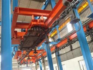 Système de convoyeur aérien à poutre en I de qualité d'exportation pour une manutention efficace des matériaux et une production continue, disponible à la vente - Product Image 2