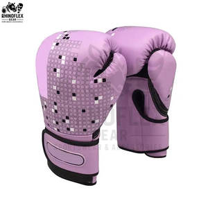 Gants de boxe professionnels d'usine personnalisés Gants de boxe en cuir véritable à prix de gros Conception de logo personnalisé - Product Image 4