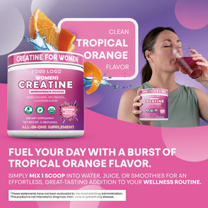 Creatina Monohidrato en Polvo al por Mayor, Suplemento Pre-Entrenamiento con Péptidos de Colágeno, Crecimiento Muscular, Mejora del Rendimiento - Product Image 4