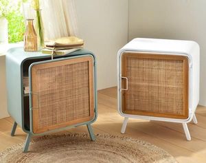 Muebles de mimbre para exteriores naturales de estilo elegante, balcón, patio, mesa de ocio y silla, mesa y silla de mimbre hechas a mano para Patio - Product Image 4