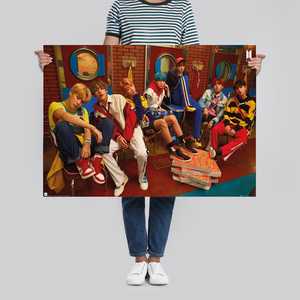 Affiche moderne pour fans de BTS pour décoration murale - Product Image 4