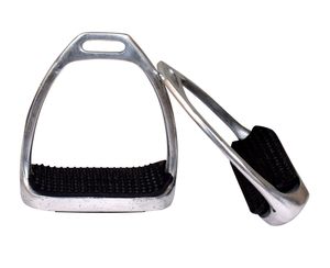 Étriers occidentaux pour selle anglaise, coussinets en aluminium, pour les selles équestres, pour soulager les douleurs au genou et à la cheville - Product Image 6