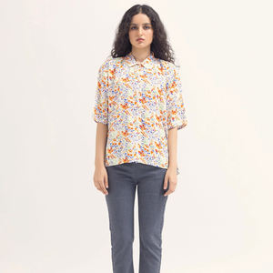 Camisas Casuales de Algodón con Logotipo Personalizado para Hombre 2021, Camisas de Manga Larga de Alta Calidad, Transpirables, con Cuello Alto, Lavado Dobby, Nueva Colección de Primavera - Product Image 5