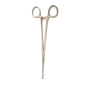 Foerster, instrumentos quirúrgicos veterinarios desechables dentados rectos de 10 pulgadas, fórceps de sujeción de esponja OEM personalizables DIY - Product Image 6