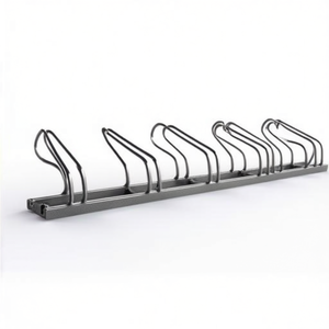 Soporte para Bicicletas Galvanizado de 90 Grados de un Solo Lado con 5 Distancias entre Ejes, Desmontado para Fácil Fijación - Product Image 3