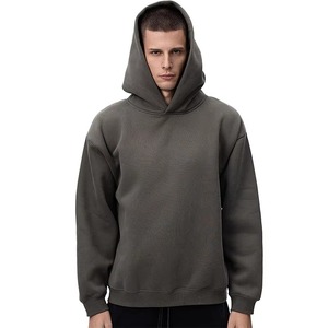 Sudadera con capucha holgada personalizada de algodón de 330 GSM, sudadera con gráfico de sublimación térmica de calavera con logotipo - Product Image 5