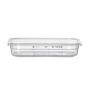"Transparent <b>25L</b> Food Storage <b>Container</b> GN 1/3 325x176x(H)65mm by Hendi" - Product Image 1