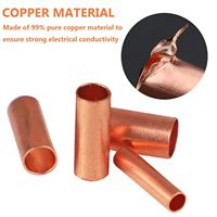 Kit de 250 cosses en laiton plaqué cuivre 250V, 7 tailles, connecteurs à sertir non isolés pour bornes de batterie automobile