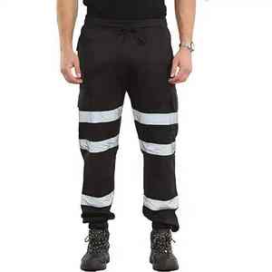 Wholesale Custom Made Latest Men High Visibility Reflective Safety Custom Work Trousers <b>Hi</b> <b>Vis</b> Cargo <b>Pants</b> With Custom logo - Product Image 2
