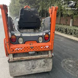 Compacteur vibrant à double tambour HAMM HD10 d'occasion, poids de travail 3 tonnes, marque allemande d'origine, compacteur de petite taille - Product Image 5