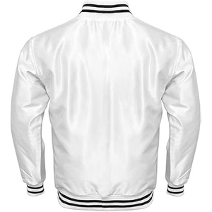 2025 Venta caliente personalizado barato High Street carta patrón a prueba de viento Casual Varsity chaqueta de invierno para los hombres - Product Image 2