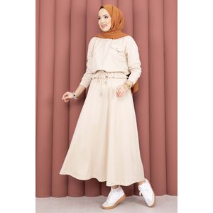 Conjunto Casual de Dos Piezas para Mujer, Top Corto y Falda con Pedrería, Ropa Deportiva Corta y Ajustada con Estampado de Rayas para Verano - Product Image 4