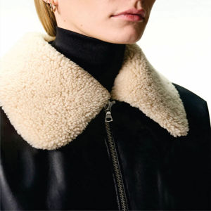 แจ็กเก็ตหนังแท้สำหรับผู้หญิงสร้างขึ้นโดยให้ความสำคัญกับแฟชั่นและความรู้สึกสบายที่นำเสนอขอบที่หลากหลายสำหรับการจัดแต่งทรงผมในชีวิตประจำวัน - Product Image 5