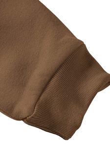 ชุดกีฬาผู้ชายคุณภาพพรีเมียมแบบสองชิ้น ผ้าฝ้าย 100% น้ำหนักเบา แห้งเร็ว ระบายอากาศได้ดี เหมาะสำหรับออกกำลังกาย วิ่งจ๊อกกิ้งในฤดูหนาว - Product Image 4