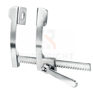Retractor de costillas FINOCHIETTO, cuchillas laterales, 30x45mm, extensión, 150mm, productos de alta calidad de Surgiright Instruments - Product Image 1