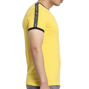 100% algodón, camiseta para hombre, ajuste holgado, camiseta impresa al por mayor para hombre 100% algodón cuello redondo personalizado OEM Logo personalizado 2025 - Product Image 6