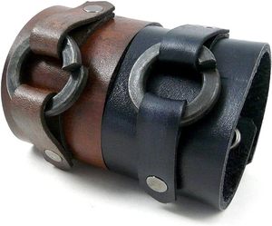 Último diseño de ropa casual para hombres pulsera esposas de cuero transpirable con logotipo personalizado estabilizador estándar internacional - Product Image 1