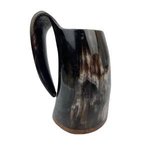 Mug à boire en corne de qualité supérieure, mug à bière en corne naturelle, mug à boire en corne viking, en provenance d'Inde, pour la maison et le bureau, style unique - Product Image 1