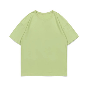 T-shirt surdimensionné à épaules tombantes pour hommes de haute qualité conçu sur mesure en coton vierge respirant tricoté du Offre Spéciale pakistanais - Product Image 2