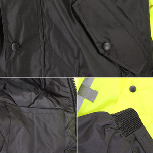 Vêtements de travail haute visibilité Hi-Viz Veste réfléchissante de construction imperméable entièrement personnalisée avec logo personnalisé - Product Image 5