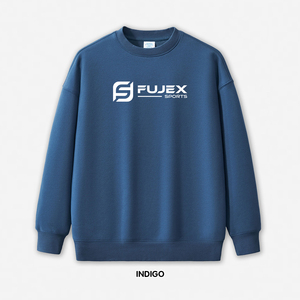 Jersey de manga larga raglán de algodón Retro personalizado sudadera Unisex peso pesado cuello redondo invierno temporada esencial bordado - Product Image 3