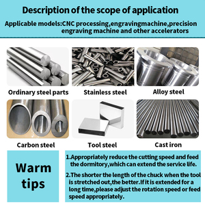 High Quality OEM &amp; ODM Supported CNC <strong>End</strong> <strong>Mill</strong> Nice <strong>Carbide</strong> Finish Milling Cutter Special for Stainless Steel Cutting Machine - Product Image 5