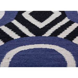 Alfombras Geométricas de Lana Alhambra Grises y Negras, Tejido Plano para el Hogar, para Pasillo, Rectangulares a Rayas-ADWL-13127 para Dormitorio, Sala de Estar - Product Image 3