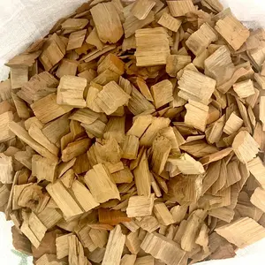Astillas de madera de eucalipto utilizadas para generar calor y electricidad
