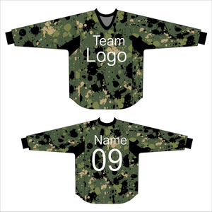 Top Designs Impreso Paintball Jersey Sublimación Técnica Ligero Suave y Cómodo para Jugadores de Paintball - Product Image 2